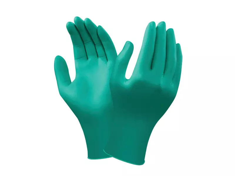 Ansell TouchNTuff 92-500 disposable chemical-resistant glove size 6.5-7
