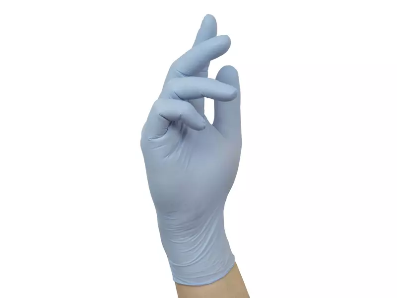 Ansell Microflex 93-833 disposable nitrile glove chemical-resistant size 6.5-7