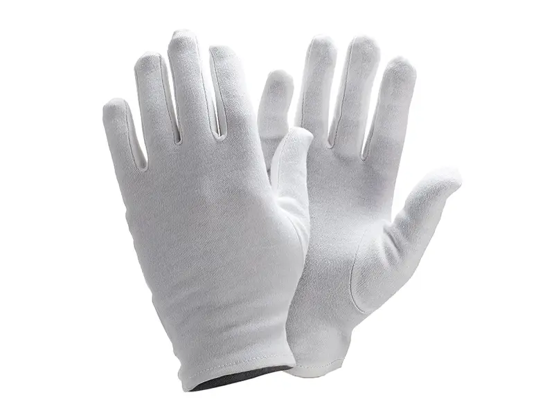Gants jetables Hycare en jersey de coton interlock, taille 12