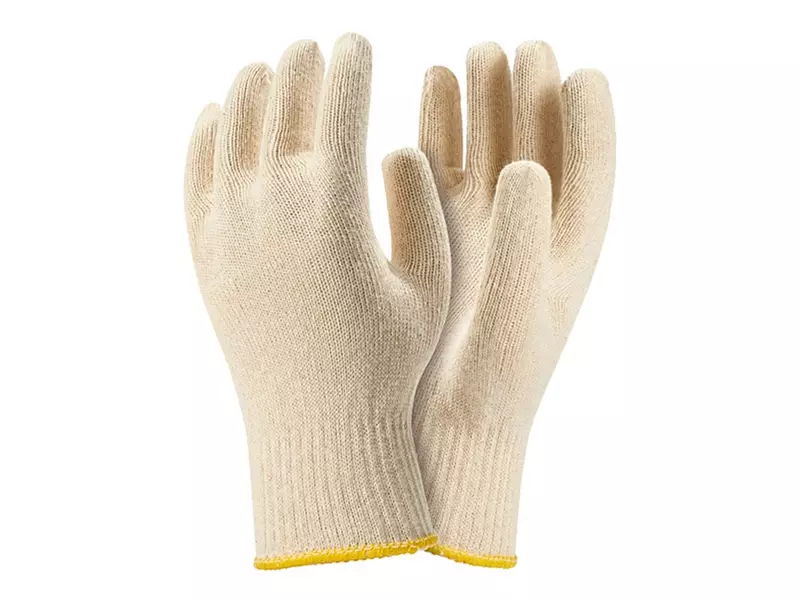 Sous-gant jetable en coton Hycare, tricoté circulairement, isolant