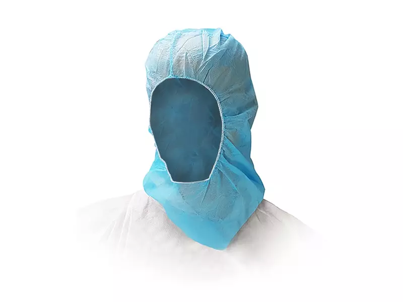 Hycare disposable head cap non-woven astrocap polypropylene blue