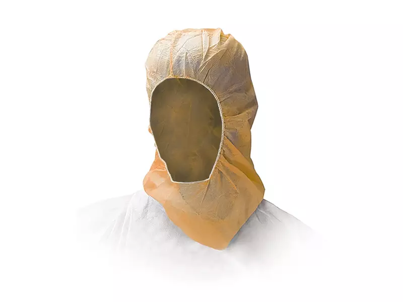 Bonnet jetable Hycare Astrocap en polypropylène non tissé orange