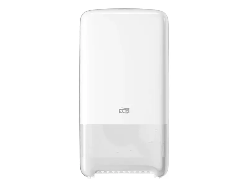 Tork 557500 Twin Mid-size toiletrol dispenser T6 wit