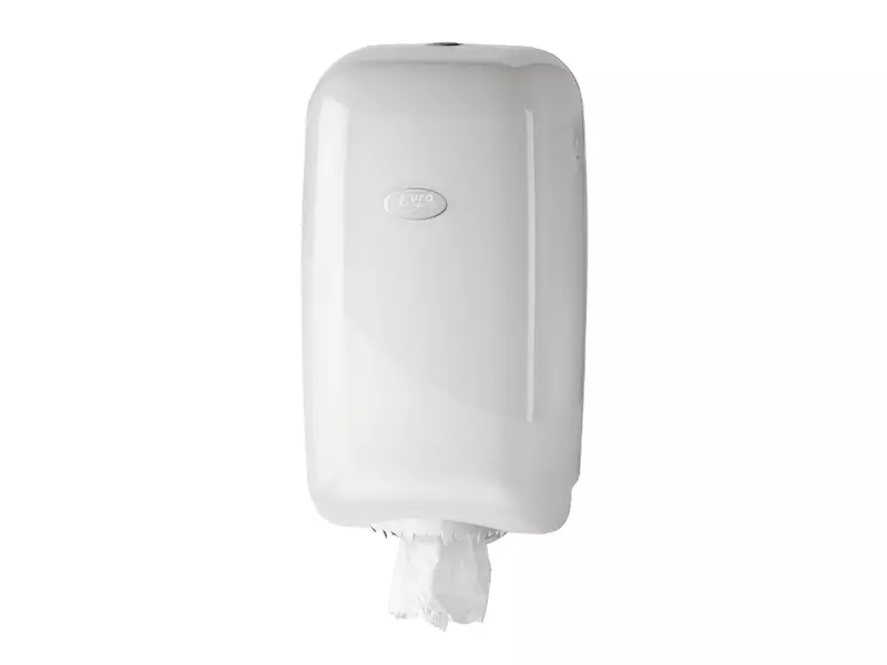 Euro Products Pearl White Mini poetsroldispenser