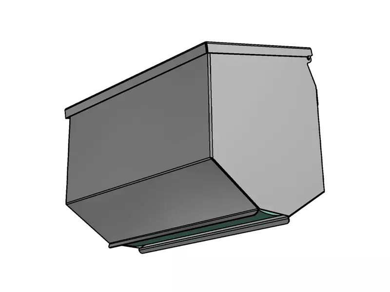 Dispenser RVS voor poetsdoekrol Blue Tex