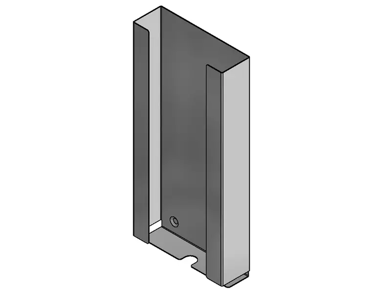 Stainless steel vertical glove dispenser for 4 dispenser boxes