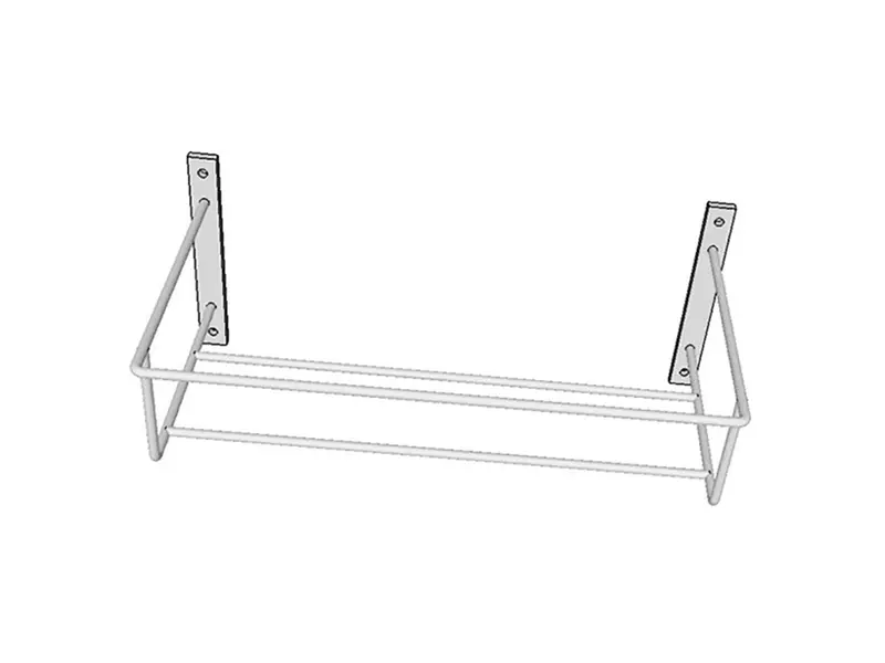 Draadrek voor 20/30 l cans RVS 447x315x150 mm