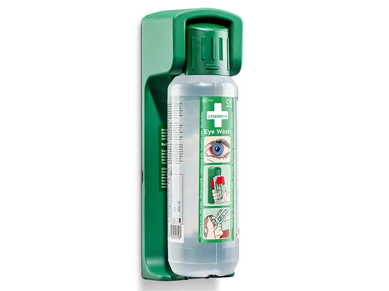 Cederroth 7200 wandhouder oogdouche voor spoelfles 500 ml