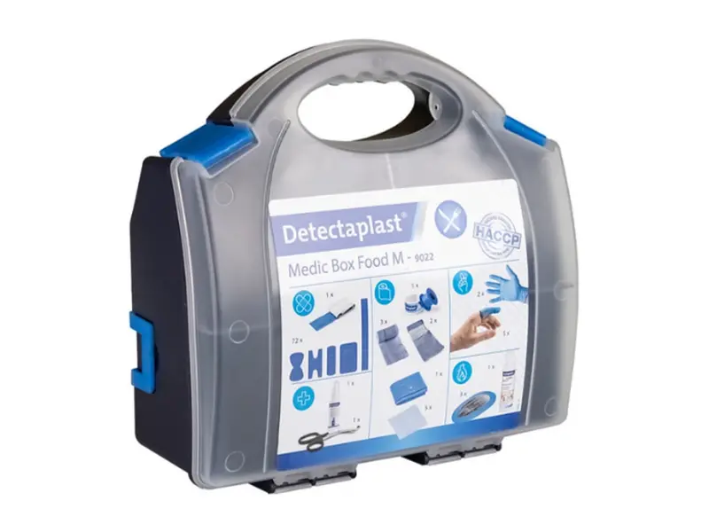 Detectaplast First Aid Kit Medic Food Box Bakery