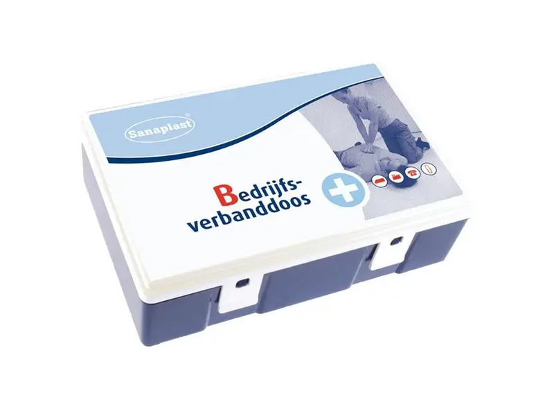 Trousse de premiers secours complète Universal Company B avec support mural