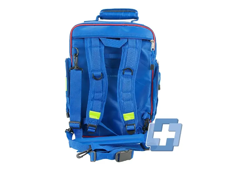 Sac à dos de premiers secours bleu vide