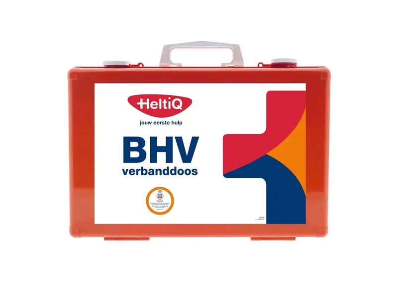 HeltiQ modular first aid kit BHV HACCP orange