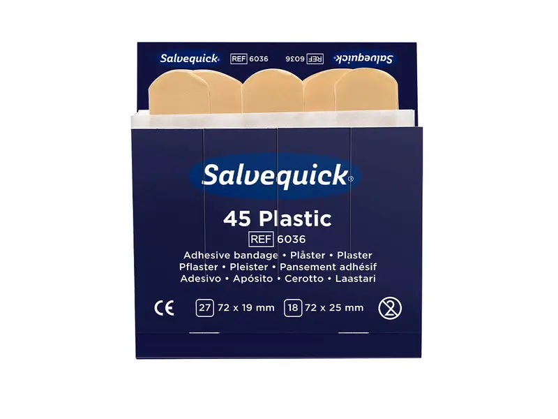 Cederroth Salvequick 6036 plasters plastic