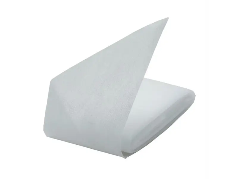 Triangular cloth non-woven white 96x96x136 cm