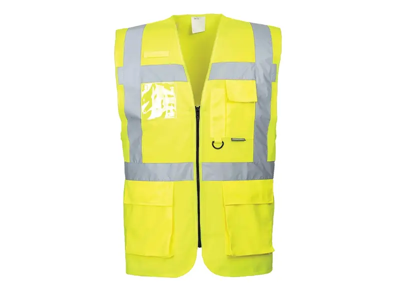Gilet de sécurité haute visibilité Portwest S476 Berlin Executive jaune fluo taille M