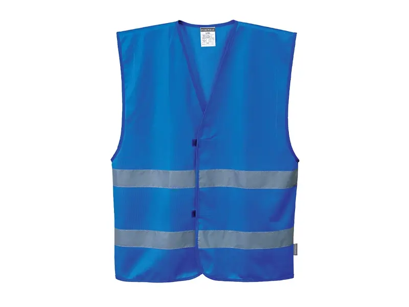Portwest F474 Iona Vest reflective safety vest cornflower blue size 2XL/3XL