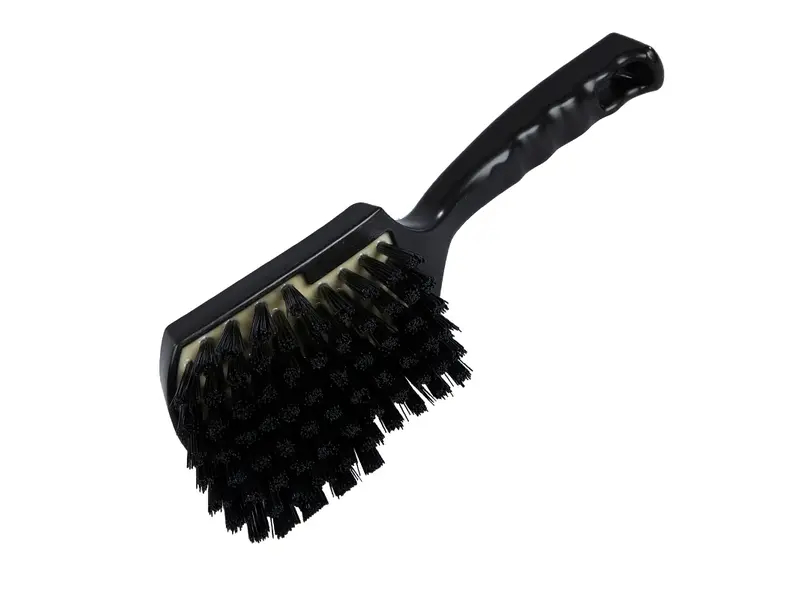 Pinceau à main FBK 90548-6 en résine dure 275 x 70 mm noir