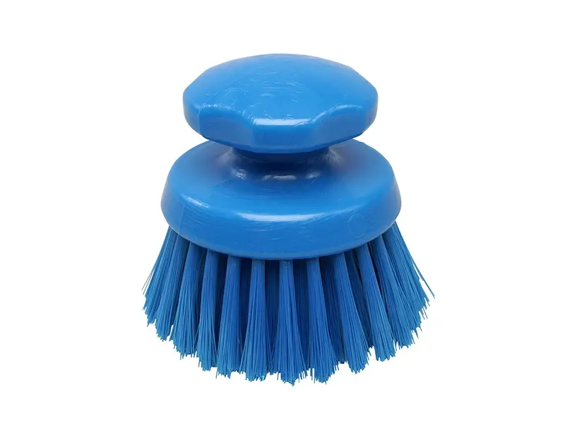 Hard round work brush FBK 54154-2 ø125 mm blue