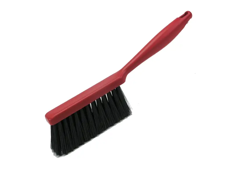 Balai à main FBK 76252-3, détectable, souple, 340 mm, rouge