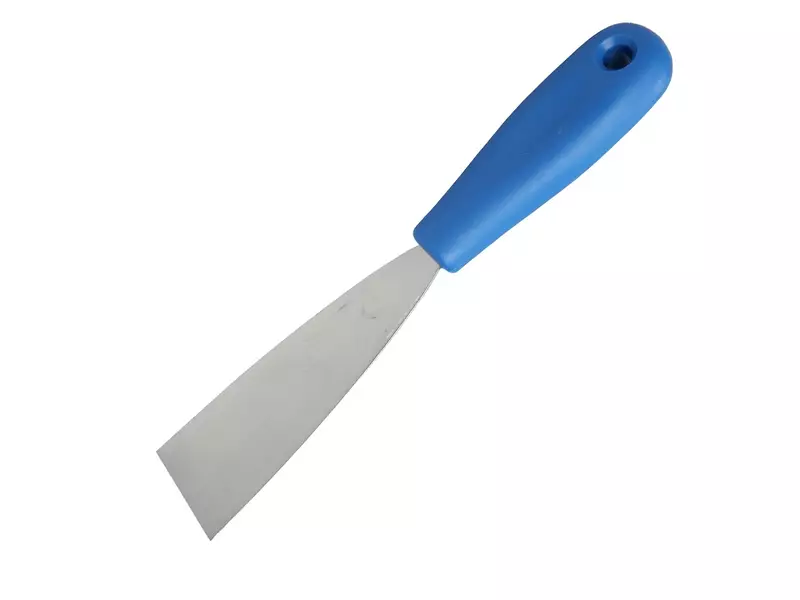 Stainless steel hand scraper blade FBK 88040-2 40 mm blue