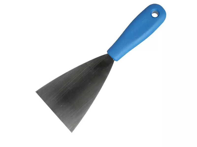 Handschraper RVS blad FBK 88080-2 80 mm blauw