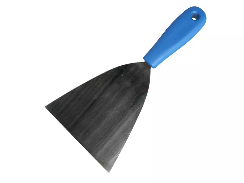 Grattoir manuel en acier inoxydable FBK 88102-2 120 mm bleu