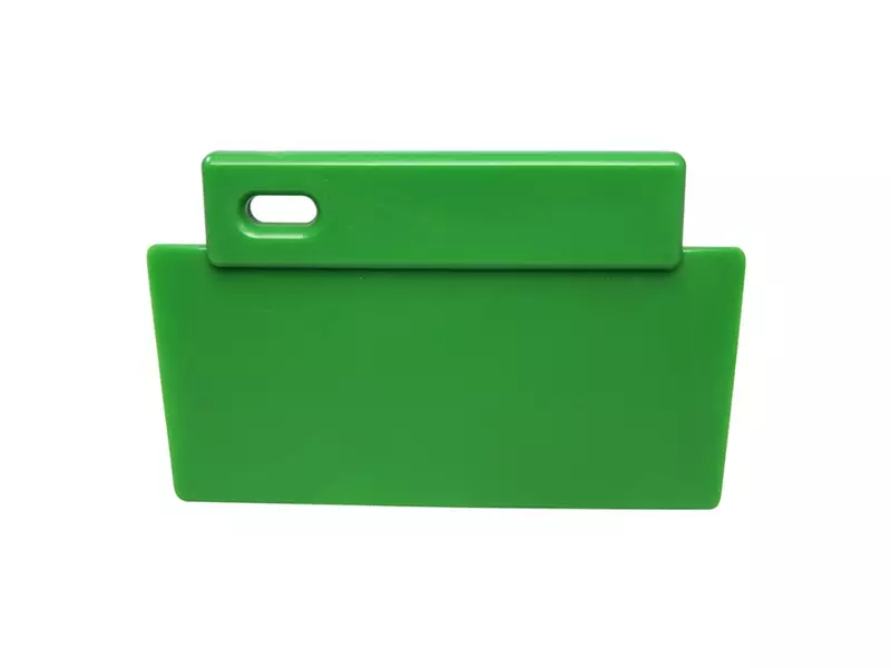 Spatel/schraper PP blad FBK 81900-5 200x125 mm groen