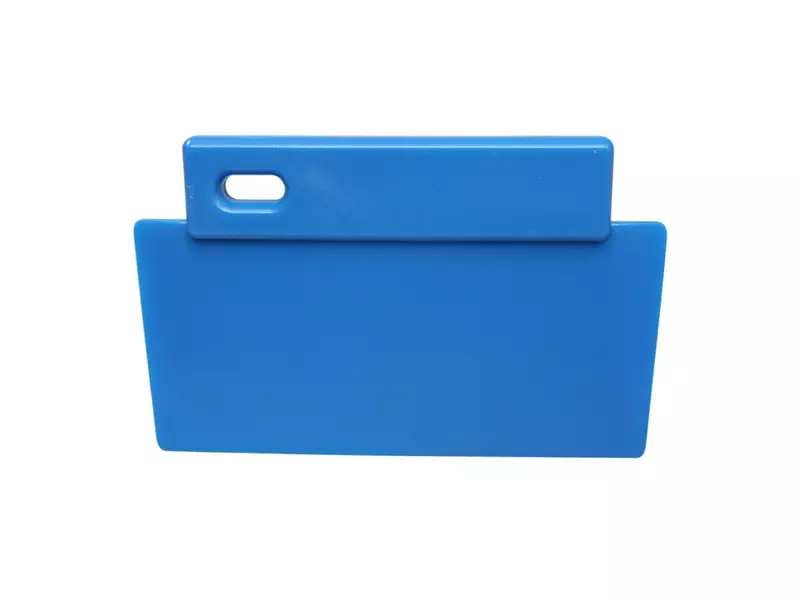 Spatula/scraper PP blade FBK 81900-2 200x125 mm blue