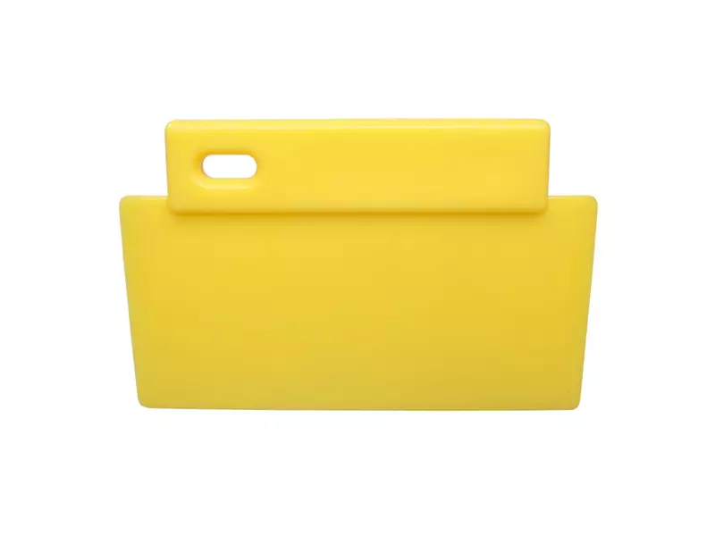 Spatula/scraper PP blade FBK 81900-4 200x125 mm yellow