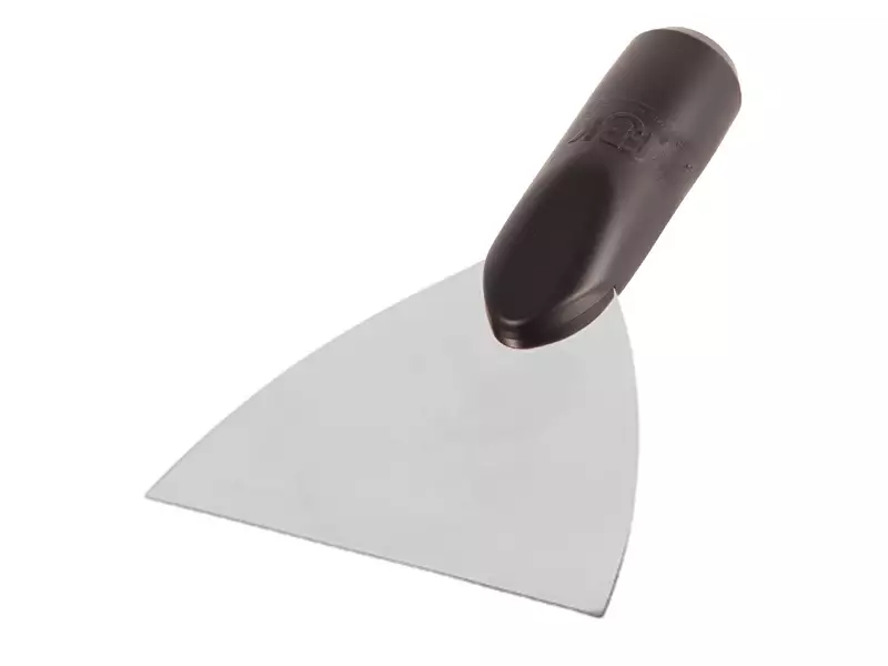 Floor scraper flexible stainless steel blade FBK 28120-6 120 mm black