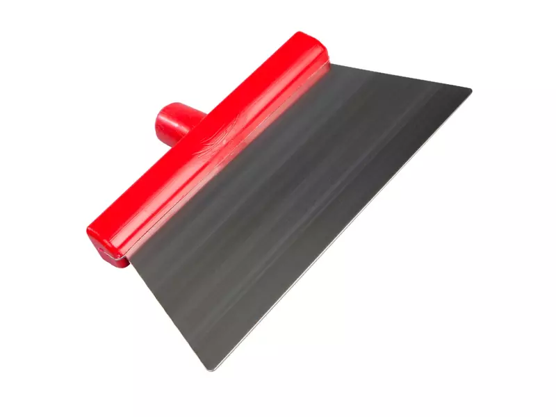 Vloerschraper flexibel RVS blad FBK 28282-3 270x110 mm rood