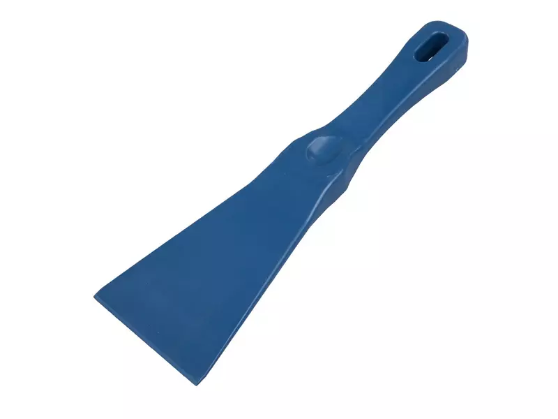 FBK 72904-2 hand scraper detectable polypropylene 75 mm blue