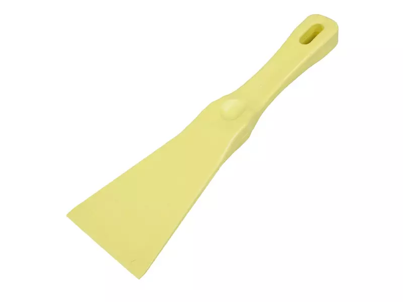 FBK 72904-4 hand scraper detectable polypropylene 75 mm yellow