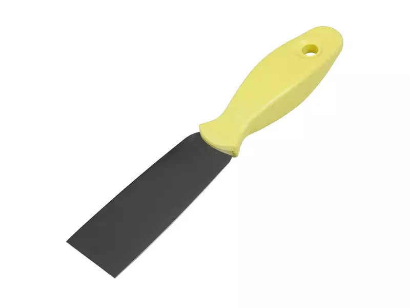 FBK 78042-4 handschraper detecteerbaar RVS blad 40 mm geel