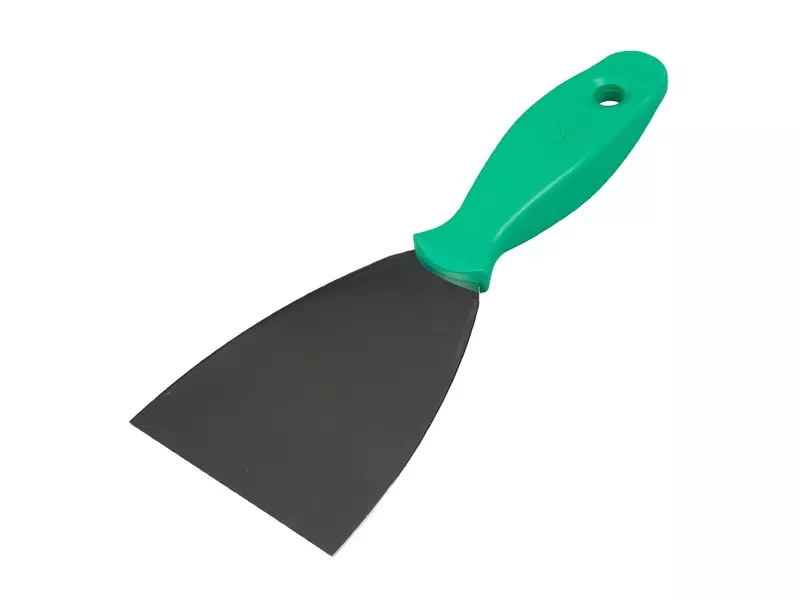 Grattoir manuel FBK 78082-5, lame détectable en acier inoxydable, 80 mm, vert