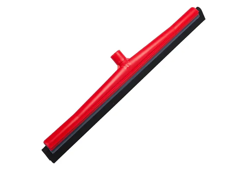 Fixed floor squeegee black rubber FBK 28606-3 600 mm red