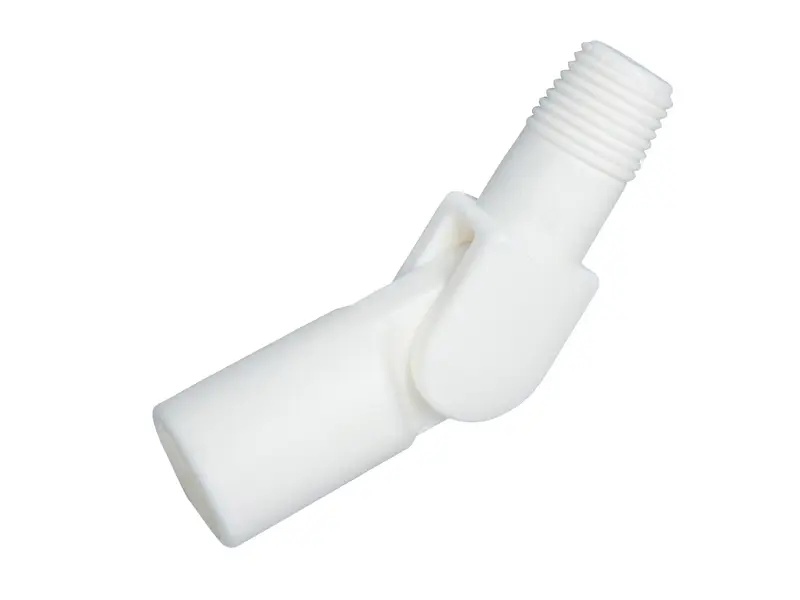 Zwenkkoppeling los voor super hygiënische trekker FBK 27200-1  wit