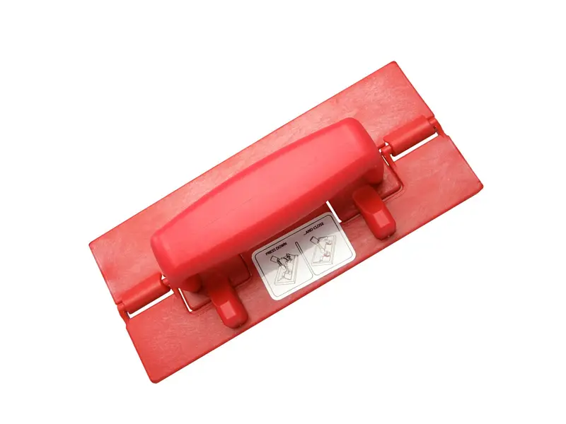 Pad holder hand model FBK 57101-3 230x100 mm red