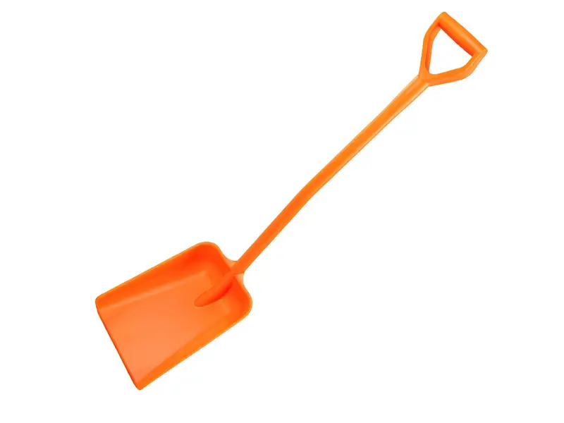 Pelle à poignée en D FBK 14103-7 270 x 340 x 1120 mm orange