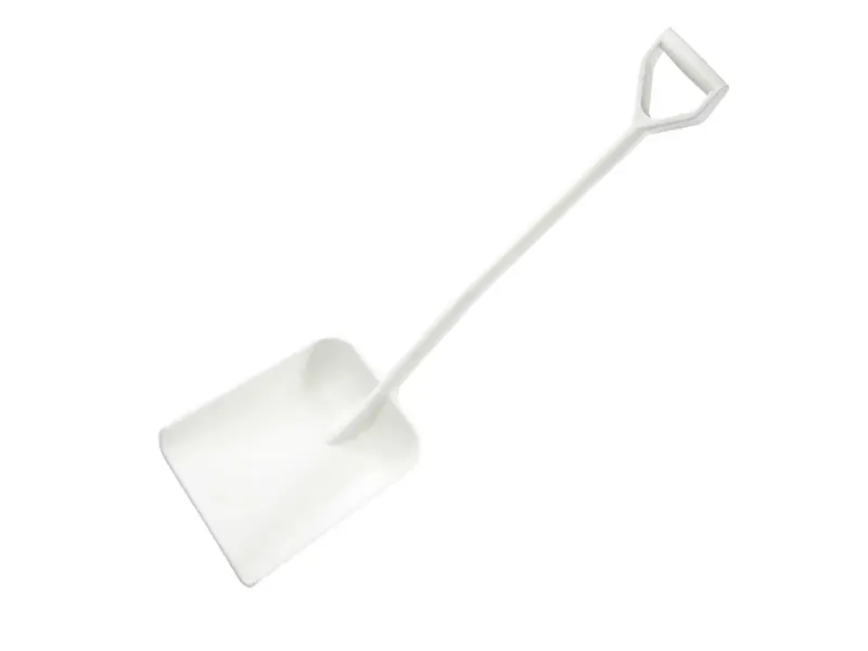 FBK 14104-5 shovel D-grip ergonomic large blade white