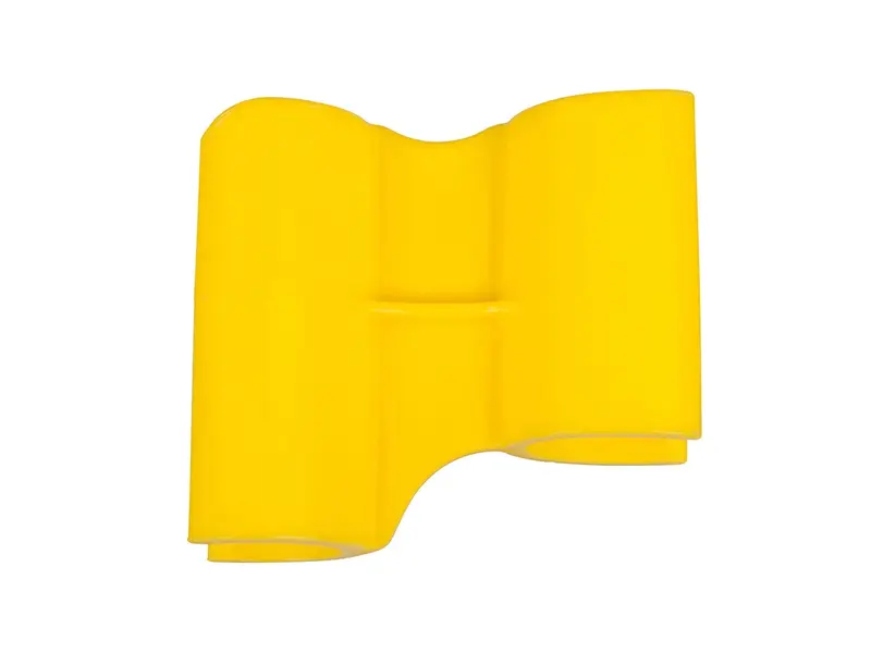 FBK 80204-4 steelclip polypropyleen voor hotelstofblik geel