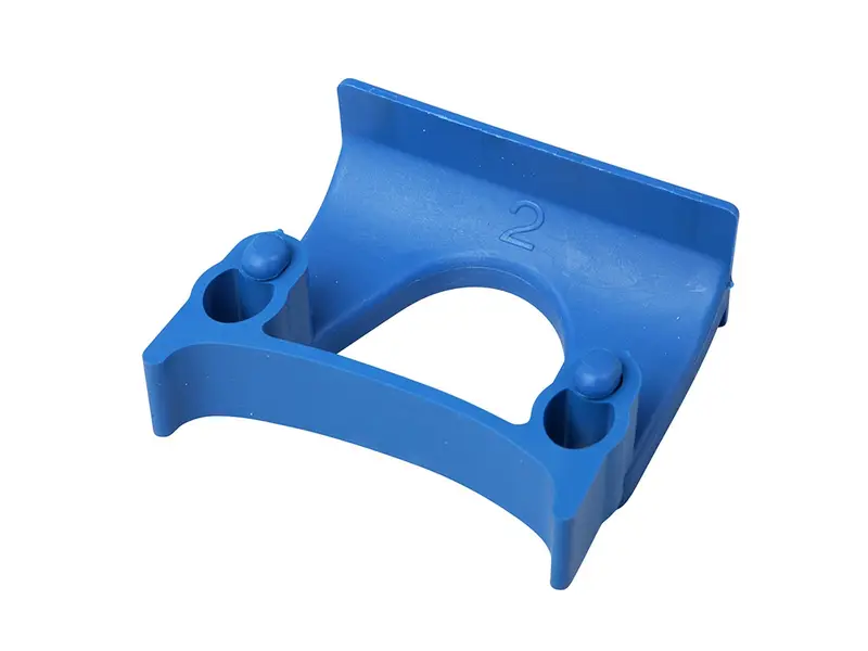 Suspension clamp for suspension rail FBK 15151-2 ø28-38 mm blue