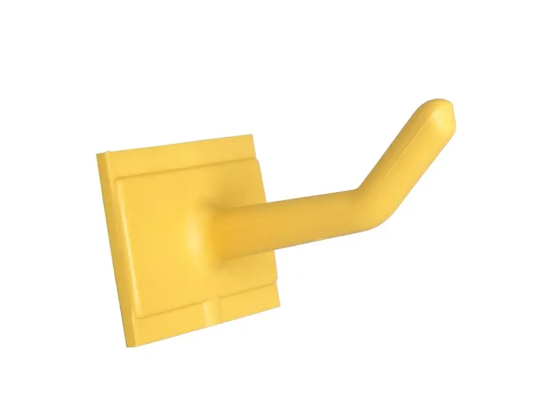 Crochet de suspension pour rail de suspension FBK 80000-4 60 mm jaune