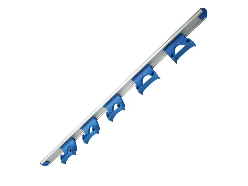 Rail de suspension 5x collier FBK 15157-2 900 mm bleu