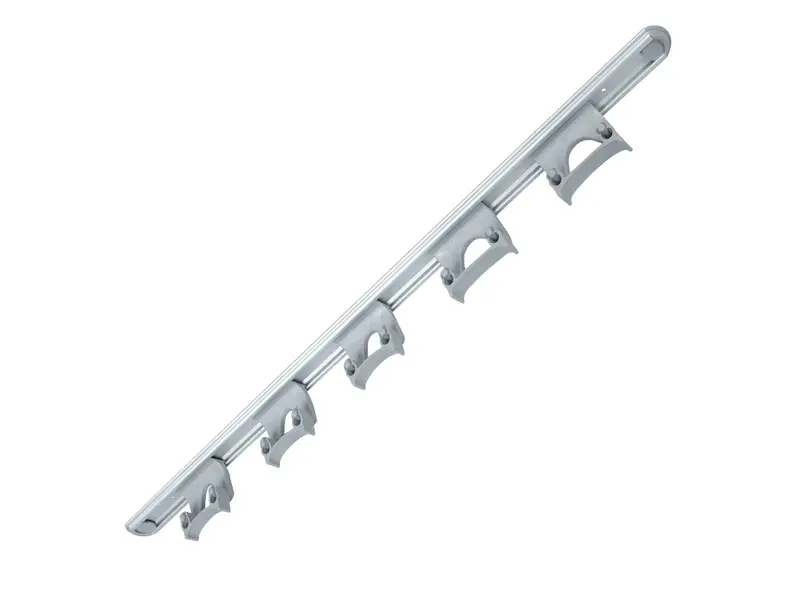 Rail de suspension 5x collier FBK 15157-11 900 mm gris