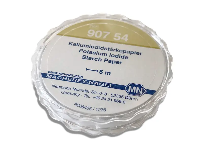 Potassium iodide starch test paper residue control 5 meters