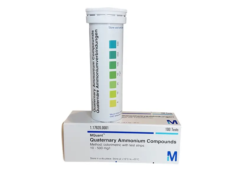 MQuant Quat teststrookjes 0-500 mg/l