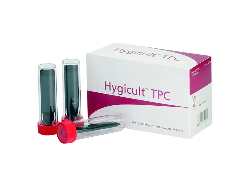 Hygicult TPC dipslides determination Total bacterial count