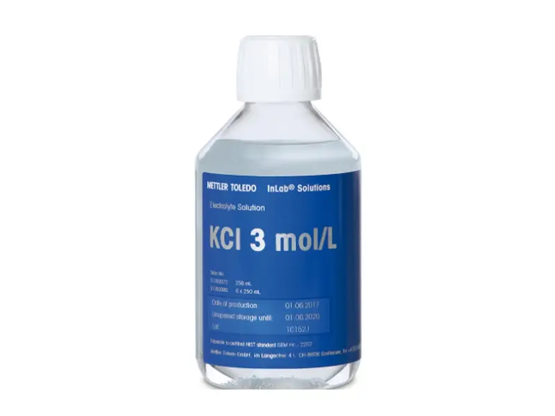 Électrolytes KCl 3 mol/l