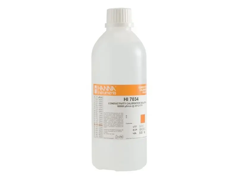 Hanna Instruments HI7034L conductivity solution 80000 µS/cm